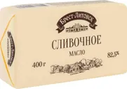 Масло сладко-сливочное Брест-Литовск 82,5%, 400 г